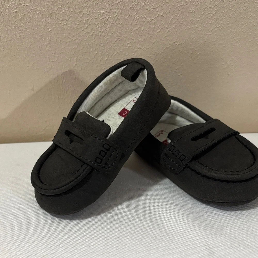 Carter's Dark Brown Kids Moccasins